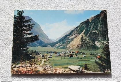 Cpm 1962, Pralognan la Vanoise, vue générale depuis la route des Fontanettes, Savoie