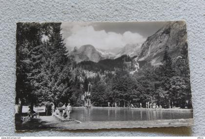 Cpsm, Pralognan la Vanoise, la piscine, Savoie 73