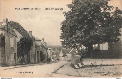 PRAUTHOY : RUE PRINCIPALE