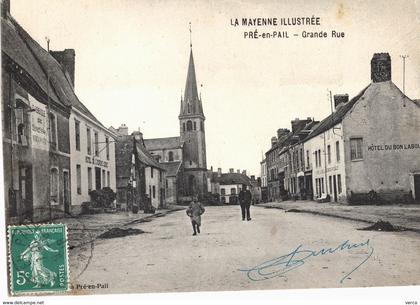 CARTE POSTALE  ancienne de PRE en PAIL