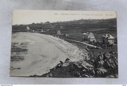 O336, Cpa 1914, Primel, la plage, vue générale, Finistère 29