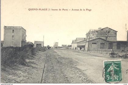 CPA Quend-Plage Avenue de la Plage