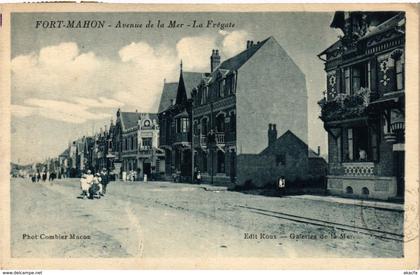 CPA QUEND-Plage - Rue Faidherbe (295088)