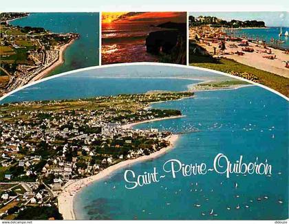 56 - Presqu'Ile de Quiberon - Saint Pierre de Quiberon - Multivues - Plages - Carte Neuve - CPM - Voir Scans Recto-Verso