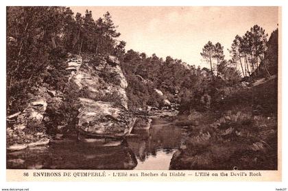 Quimperlé - L'Ellé aux Roches du Diable