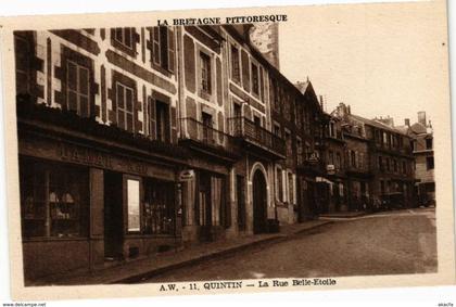 CPA La Bretagne Pittoresque - QUINTIN - La Rue Belle-Etoile (243210)