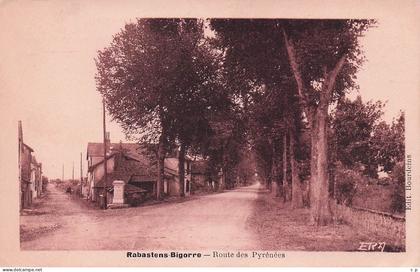 Rabastens de Bigorre - Route des Pyrenees   - CPA °J