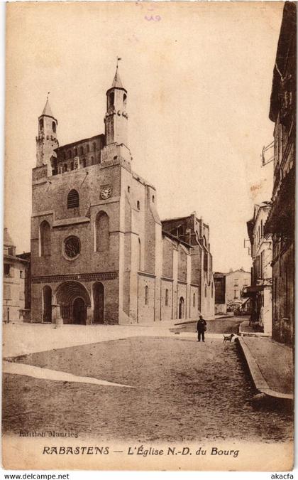 CPA Rabastens L'Eglise N-D du Bourg FRANCE (1016417)