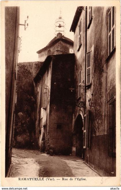 CPA RAMATUELLE - Rue de l'Église (106913)