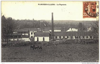 Carte Postale Ancienne de RAMBERVILLERS