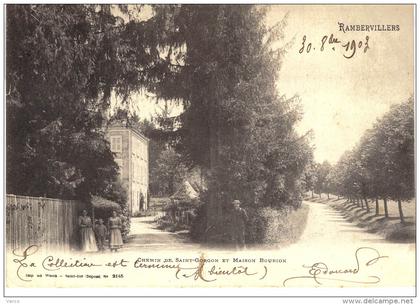 Carte Postale Ancienne de RAMBERVILLERS