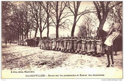 Carte Postale Ancienne de RAMBERVILLERS