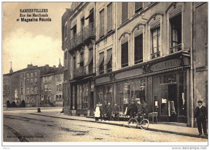 Carte Postale Ancienne de RAMBERVILLERS