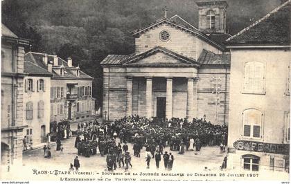 Carte postale ancienne de RAON L'ETAPE