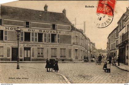 CPA REBAIS - Rue - Scene (639033)