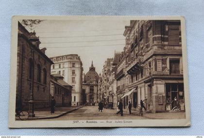 Rennes, rue Jules Simon, Ille et Vilaine 35