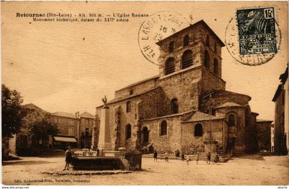 CPA AK RETOURNAC - L'Église Romane - Monument (517040)