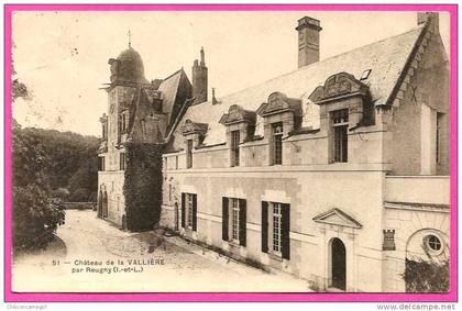 Château de la Vallière par Reugny - 1906