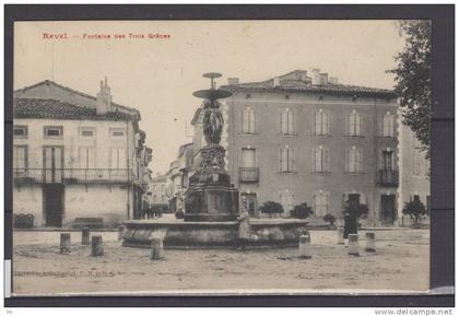 31 - Revel - Fontaine des Trois Grâces