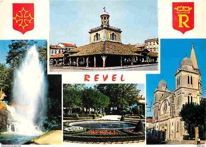 31 - Revel - Multivues - Blasons - Carte Neuve - CPM - Voir Scans Recto-Verso