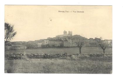 CPA - Rians (Var) - Vue générale.