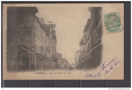 24 - Ribérac - Rue de l'Hotel de ville