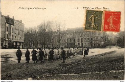 CPA RIOM - Place Desaix (72708)