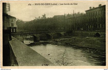 CPA RIVE-de-GIER - Les bords du Gier (459688)