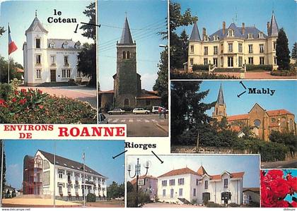 42 - Roanne - Environs de Roanne - Multivues - CPM - Voir Scans Recto-Verso