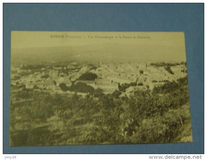 VAUCLUSE-ROBION-VUE PANORAMIQUE ET LA PLAINE DU COUSTELET