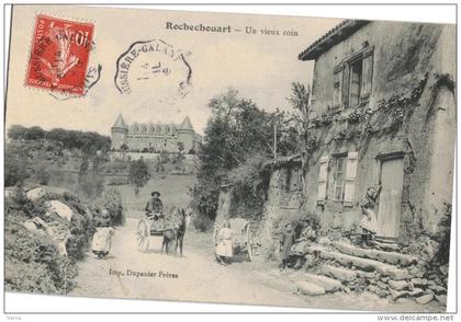 Carte Postale Ancienne de ROCHECHOUART