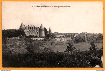 Rochechouart - Vue panoramique - Château - Imp. CATALA Frères - UNIS France