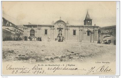 ROCHEFORT DU GARD - N.D. de ROCHEFORT - L´Église