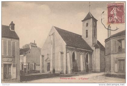 77 // ROISSY EN BRIE   l'église