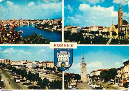 26 - Romans sur Isère - Multivues - Automobiles - Blasons - CPM - Voir Scans Recto-Verso