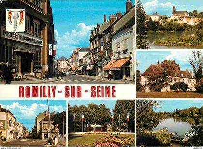 10 - Romilly sur Seine - Multivues - Blasons - CPM - Voir Scans Recto-Verso