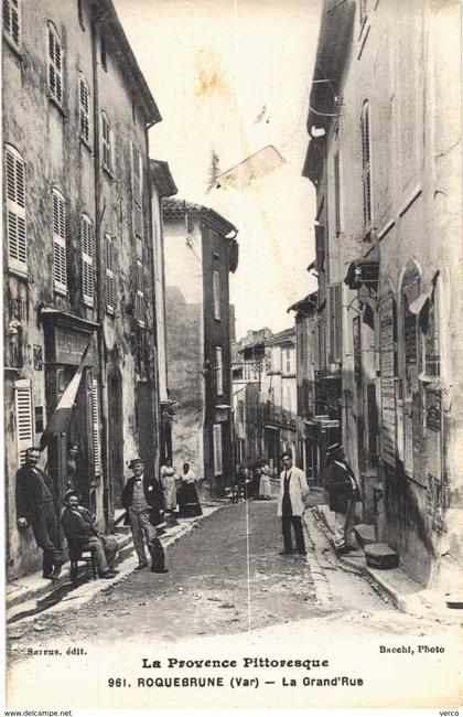 Carte postale ancienne de ROQUEBRUNE sur ARGENS