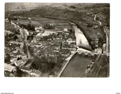 81 Roquecourbe vue panoramique CPSM GF cachet Roquecourbe 1961