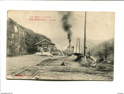 CP -   -ROQUECOURBE    (81) LA GARE