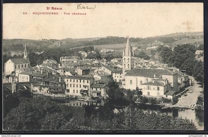 CPA Roquecourbe, Vue générale