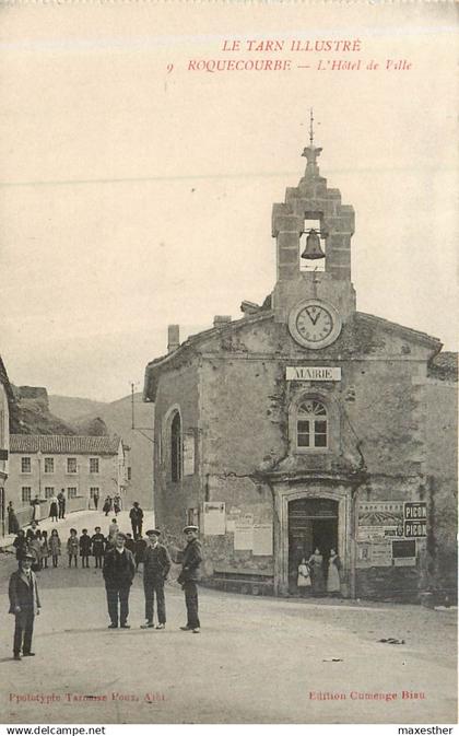 ROQUECOURBE l'hôtel de ville