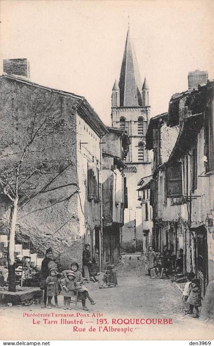 ROQUECOURBE (Tarn)  - Rue de l'Albrespic