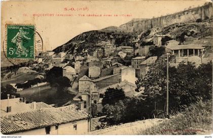 CPA ROQUEFORT - Vue générale prise de L'Ouest (109746)