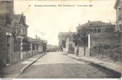 CPA Rosny-sous-Bois Rue Rochebrune