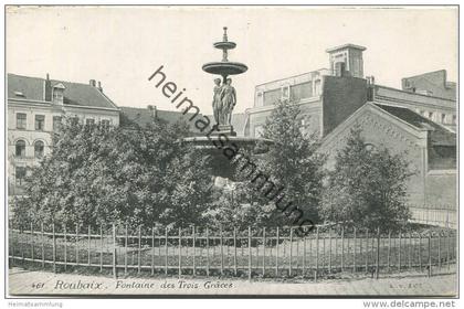 Roubaix - Fontaine des Trois Graces