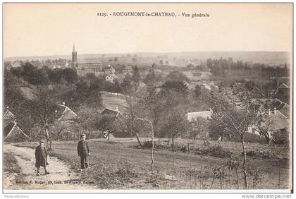 Rougemont-le-Château (90) : vue générale