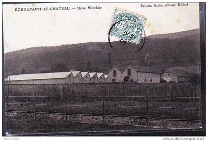 ROUGEMONT LE CHATEAU USINE WINCKLER