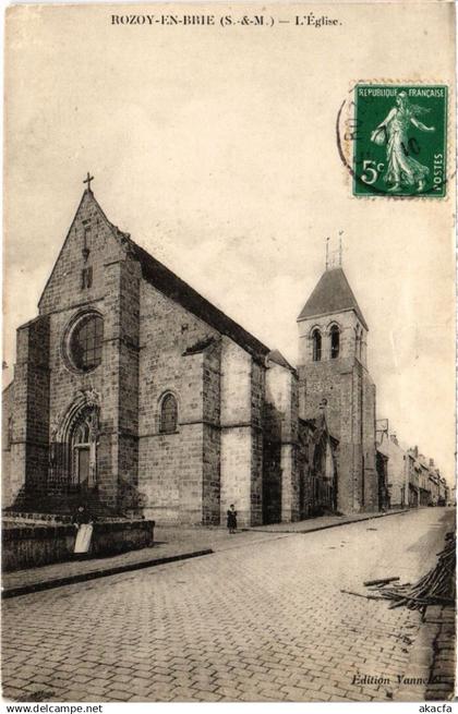 CPA ROZAY-en-BRIE L'Eglise (1299063)