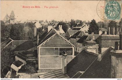 CPA ROZAY-en-BRIE Vue Generale (806261)