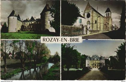 CPA Rozoy- en- Brie Greetings from Rozay-En-Brie FRANCE (1101327)